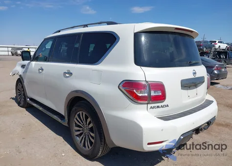 2018 Nissan Armada Platinum z USA, uszkodzony, nr VIN JN8AY2NF4J9332367